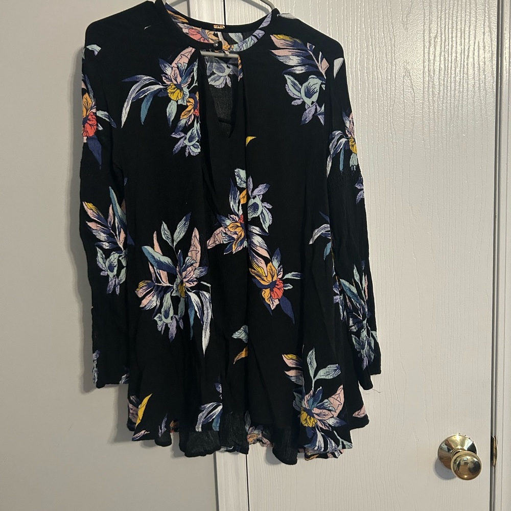 Black Free People Long sleeve